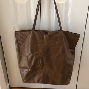Well Loved Latico Leathers Brown Leather Tote